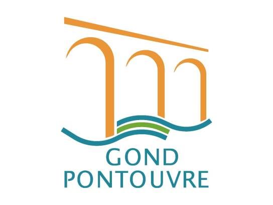 Logo de la commune de Gond-Pontouvre, Charente, Nouvelle-Aquitaine, France.
