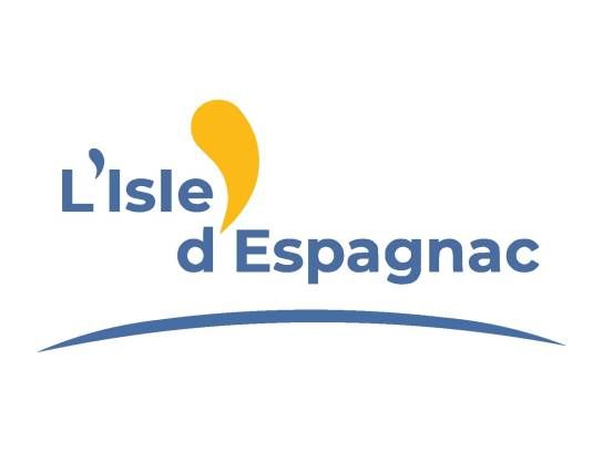 Logo de la commune de L'Isle-d'Espagnac, Charente, Nouvelle-Aquitaine, France.