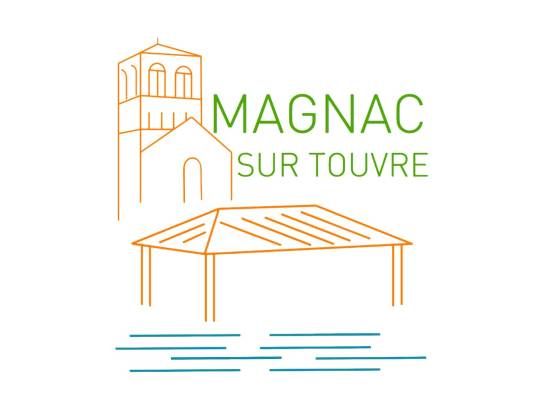 Logo de la commune de Magnac-sur-Touvre, Charente, Nouvelle-Aquitaine, France.