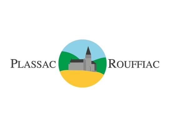 Logo de la commune de Plassac-Rouffiac, Charente, Nouvelle-Aquitaine, France.