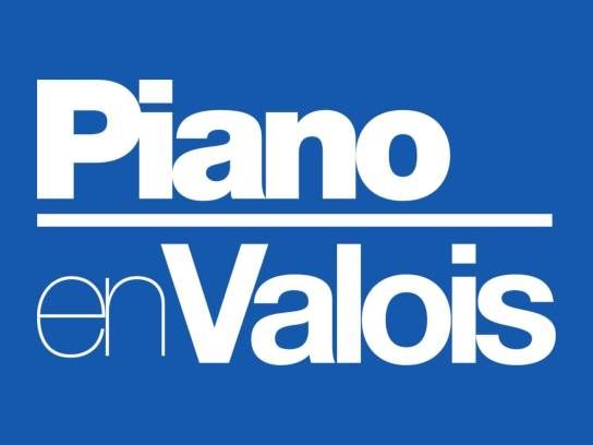 Logo Piano en Valois - Angoulême, Charente, Nouvelle-Aquitaine, France.