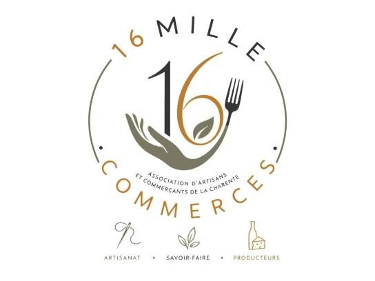 Logo 16 Mille Commerces - Gond-Pontouvre, Charente, Nouvelle-Aquitaine, France.