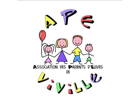 Logo Association des Parents d'Élèves de l'école de Viville - Champniers, Charente, Nouvelle-Aquitaine, France.