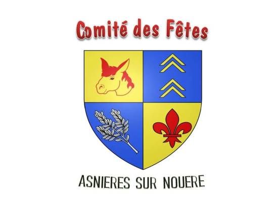 Logo du Comité des fêtes d'Asnières-sur-Nouère, Charente, Nouvelle-Aquitaine, France.