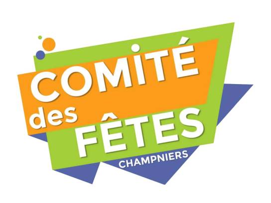 Logo du Comité des fêtes de Champniers, Charente, Nouvelle-Aquitaine, France.