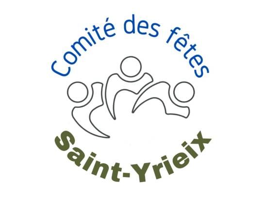 Logo du Comité des fêtes de Saint-Yrieix-sur-Charente, Charente, Nouvelle-Aquitaine, France.