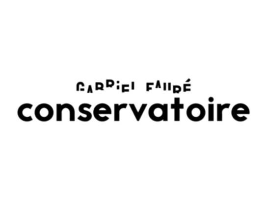 Logo du Conservatoire Gabriel Fauré - Angoulême, Charente, Nouvelle-Aquitaine, France.