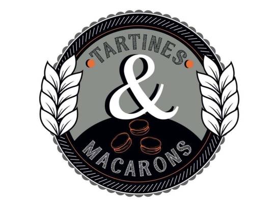 Tartines & Macarons - Logo - Magnac-sur-Touvre, Charente, Nouvelle-Aquitaine, France.