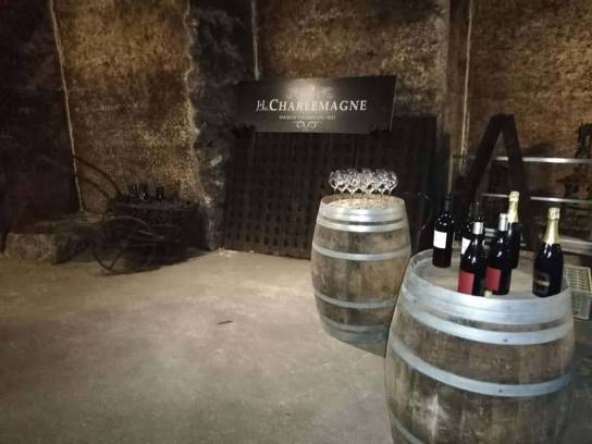 Les Caves Charlemagne - Intérieur - Angoulême, Charente, Nouvelle-Aquitaine, France.