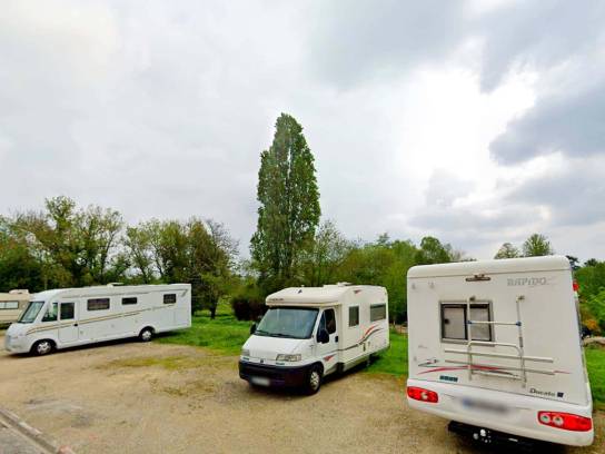 Aire d'accueil d'Angoulême - Montauzier, Charente, Nouvelle-Aquitaine, France.
