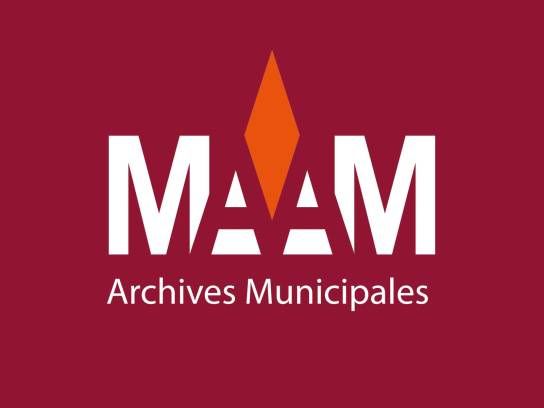 Logo des Archives municipales d'Angoulême, Charente, Nouvelle-Aquitaine, France.
