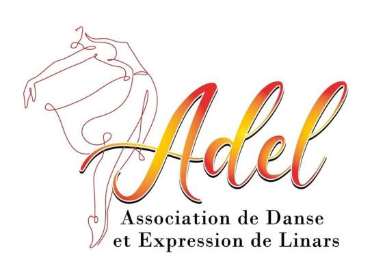 Logo de l'Association de Danse et Expression de Linars (ADEL) - Linars, Charente, Nouvelle-Aquitaine, France.