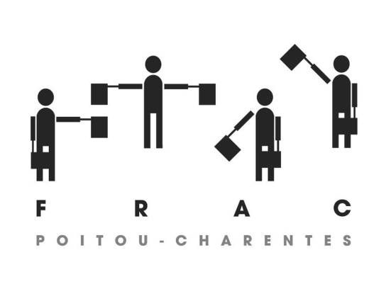Logo du Fond Régional d'Art Contemporain (Frac) - Angoulême, Charente, Nouvelle-Aquitaine, France.