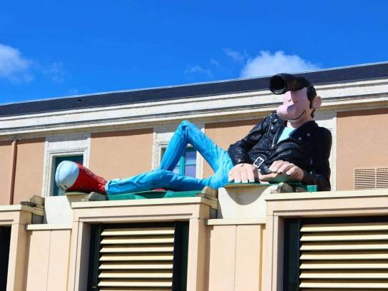 La statue de Lucien - Angoulême, Charente, Nouvelle-Aquitaine, France.