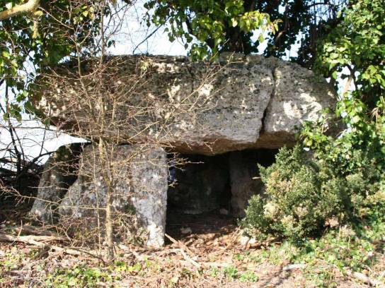 Dolmen de la Boucharderie - Roullet-Saint-Estèphe, Charente, Nouvelle-Aquitaine, France.