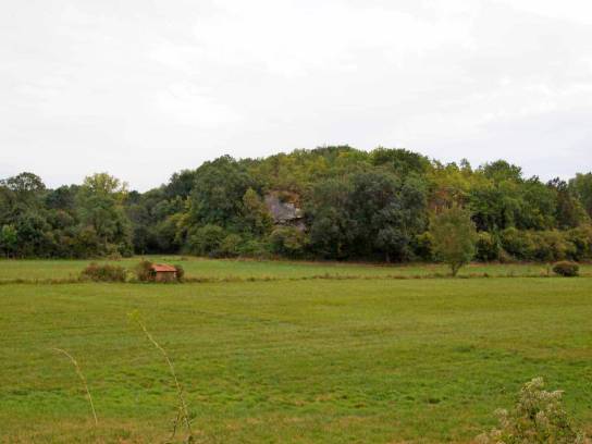 Retranchement préhistorique du Camp aux Anglais - Mouthiers-sur-Boëme, Charente, Nouvelle-Aquitaine, France.