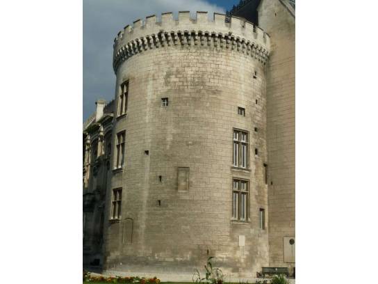 Hôtel de Ville : la tour de Marguerite d'Angoulême (ou Marguerite de Valois) - Angoulême, Charente, Nouvelle-Aquitaine, France.