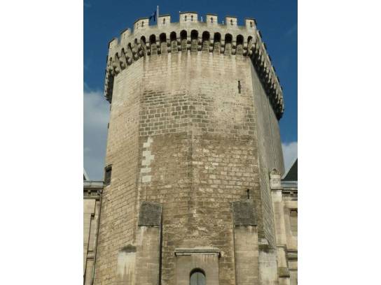 Hôtel de Ville : la tour de Lusignan - Angoulême, Charente, Nouvelle-Aquitaine, France.