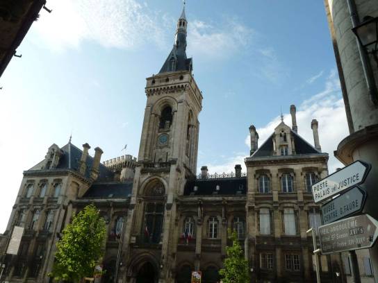 Hôtel de Ville : l'aile nord - Angoulême, Charente, Nouvelle-Aquitaine, France.