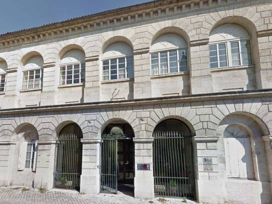 Hôtel-Dieu - La façade - Angoulême, Charente, Nouvelle-Aquitaine, France.