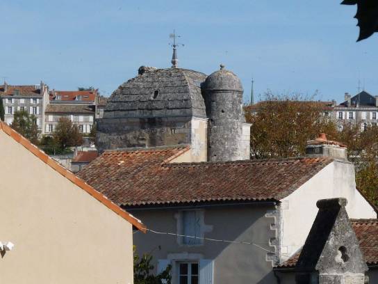 Tour dite Logis du Moine blanc vue de l'ouest - Angoulême, Charente, Nouvelle-Aquitaine, France.