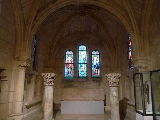 Chapelle de l'ancien évêché, musée d'Angoulême, Charente, Nouvelle-Aquitaine, France.