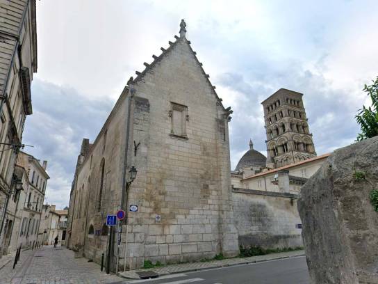 Pignon gothique donnant sur la rue de Friedland, côté nord - Angoulême, Charente, Nouvelle-Aquitaine, France.