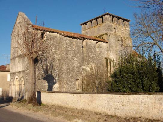 Église Notre-Dame - Voulgézac, Charente, Nouvelle-Aquitaine, France.