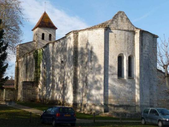 L'église Saint-Pierre-aux-Liens - Garat, Charente, Nouvelle-Aquitaine, France.