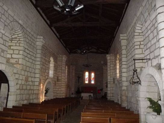 L'église Saint-Pierre-aux-Liens - Garat, Charente, Nouvelle-Aquitaine, France.