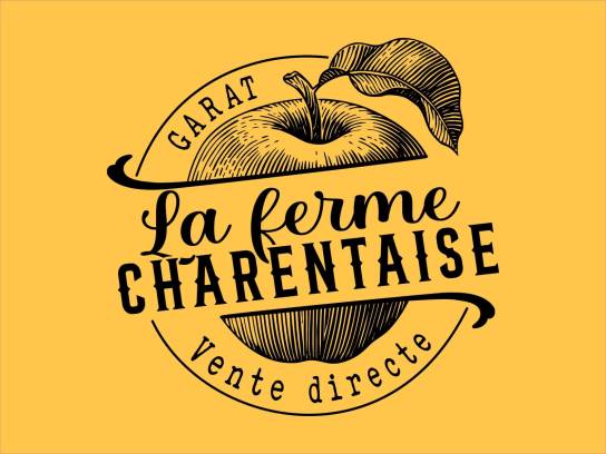 Logo La Ferme Charentaise - Garat, Charente, Nouvelle-Aquitaine, France.