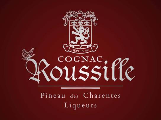 Logo Cognac et Pineau Roussille - Linars, Charente, Nouvelle-Aquitaine, France.