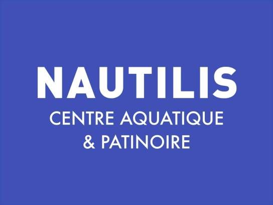 Logo centre aquatique et patinoire Nautilis - Saint-Yrieix-sur-Charente, Charente, Nouvelle-Aquitaine, France.