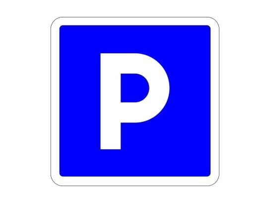 Panneau d'indication C1a - Lieu aménagé pour le stationnement