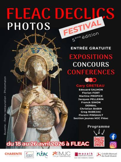 Affiche du Festival Fléac Déclics - Fléac, Charente, Nouvelle-Aquitaine, France.