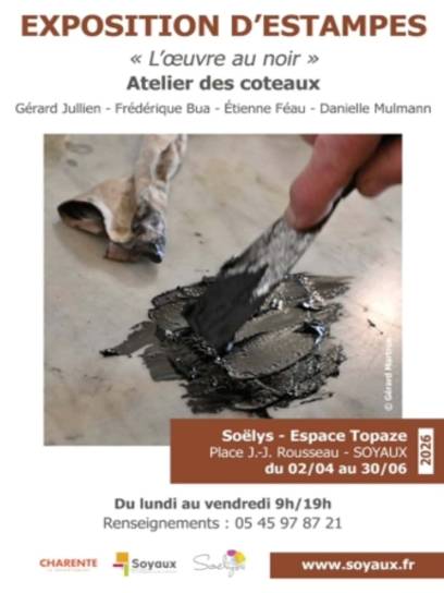 Affiche L'œuvre au noir - Soyaux, Charente, Nouvelle-Aquitaine, France.
