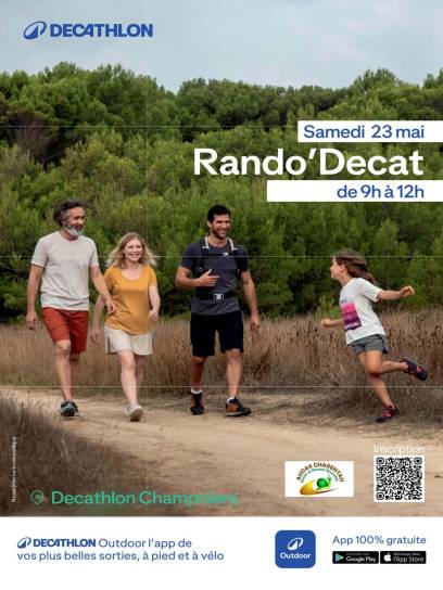 Affiche Rando'Decat - Champniers, Charente, Nouvelle-Aquitaine, France.