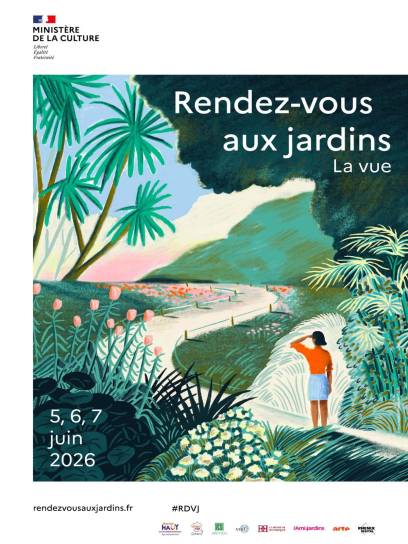 Affiche Rendez-vous aux jardins 2026