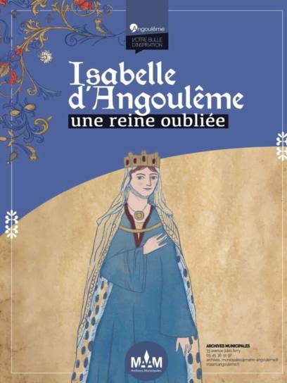 Affiche Restitution du parcours d'éducation artistique et culturelle (PEAC) : Isabelle d'Angoulême, une reine oubliée - Angoulême, Charente, Nouvelle-Aquitaine, France.