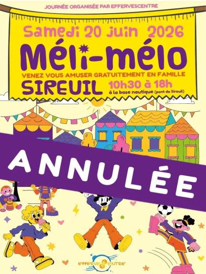 Affiche Méli-Mélo - Sireuil, Charente, Nouvelle-Aquitaine, France.