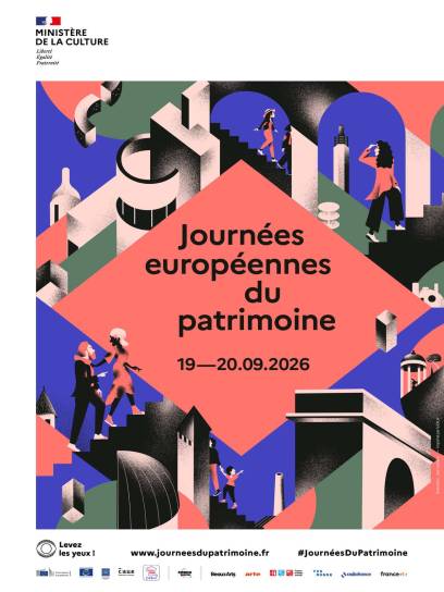 Affiche Journées européennes du patrimoine 2026