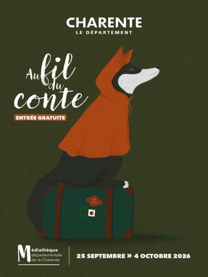 Affiche Au fil du conte - La légende du cocotier et autres contes de Tahiti - Angoulême, Charente, Nouvelle-Aquitaine, France.