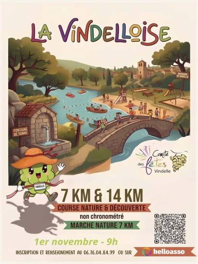 Affiche La Vindelloise - Vindelle, Charente, Nouvelle-Aquitaine, France.