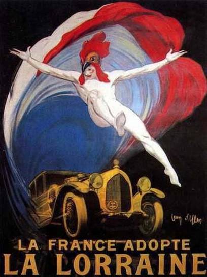 Affiche Lorraine Diétrich : sur terre, sur mer et dans les airs - Angoulême, Charente, Nouvelle-Aquitaine, France.