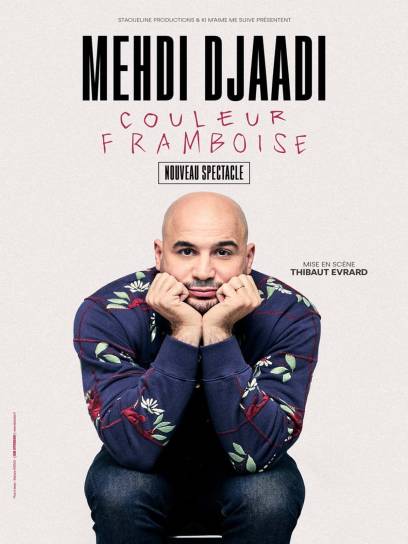Affiche Mehdi Djaadi : Couleur Framboise - Champniers, Charente, Nouvelle-Aquitaine, France.
