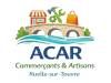 Logo de l'Association des Commerçants et Artisans de Ruelle-sur-Touvre (ACAR), Charente, Nouvelle-Aquitaine, France.