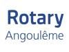 Logo Rotary Club Angoulême, Charente, Nouvelle-Aquitaine, France.