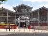 Façade du marché d'Angoulême - Les Halles - Angoulême, Charente, Nouvelle-Aquitaine, France.