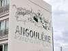 Mur peint "Angoulême et ses festivals" - Angoulême, Charente, Nouvelle-Aquitaine, France.