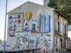 Mur peint "Angoulême, toute une histoire" - Angoulême, Charente, Nouvelle-Aquitaine, France.